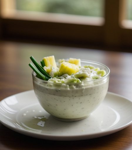 Leek Salad With Pineapple recipe image