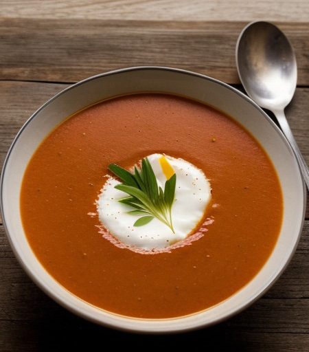Leek & Tomato Soup recipe image