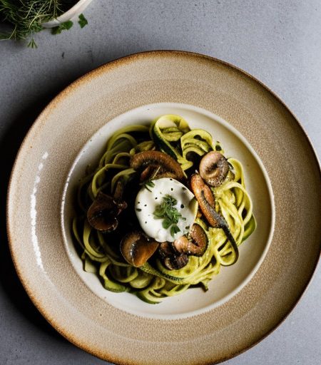 Leek & Zucchini Pasta recipe image