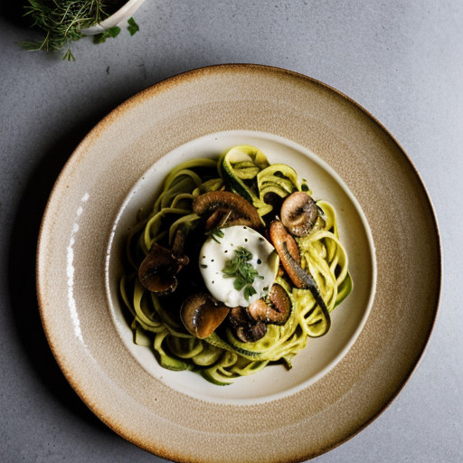 Leek & Zucchini Pasta recipe image