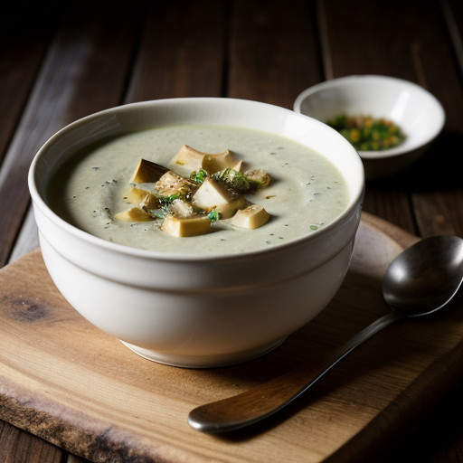 Leek-and-Artichoke Soup recipe image