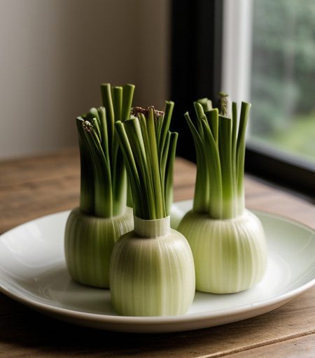 Leeks With Celery recipe image