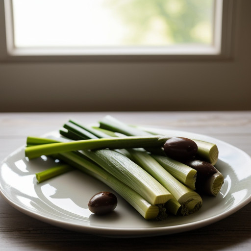 Leeks With Olives & Parsley recipe image