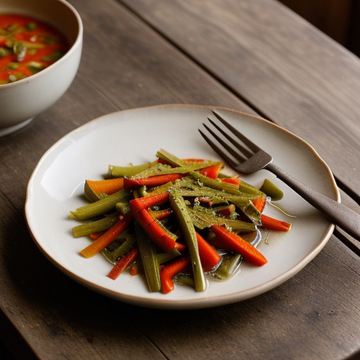 Leeks and Peppers recipe image