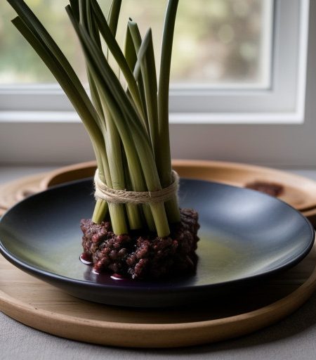 Leeks in Red Wine recipe image