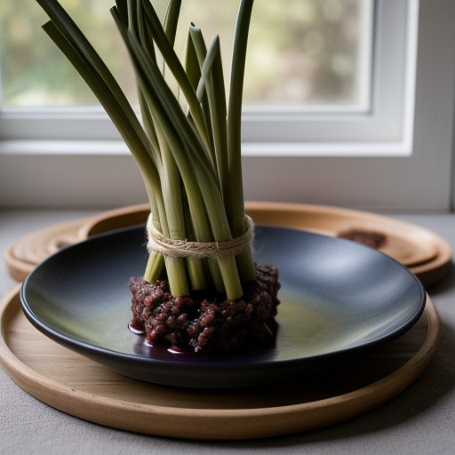 Leeks in Red Wine recipe image