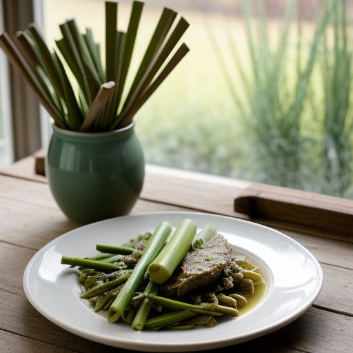 Leeks in Vinaigrette recipe image