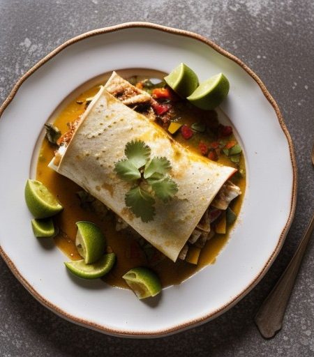 Left Over Turkey Enchiladas recipe image