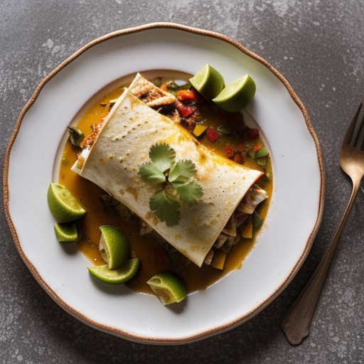 Left Over Turkey Enchiladas recipe image