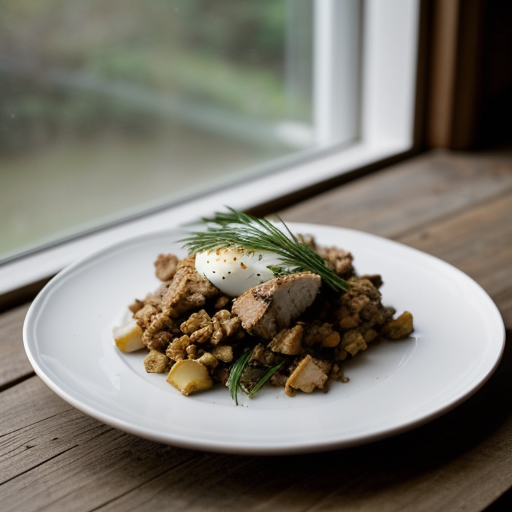 Leftover Turkey or Chicken Hash (Canadian recipe image