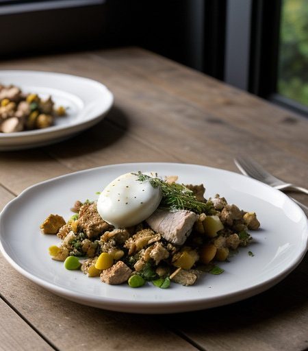 Leftover Turkey or Chicken Hash recipe image