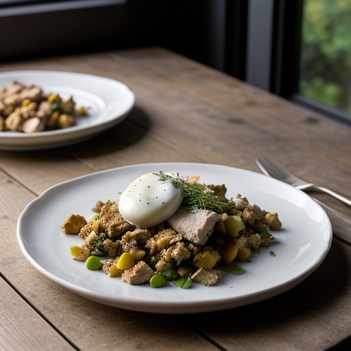 Leftover Turkey or Chicken Hash recipe image