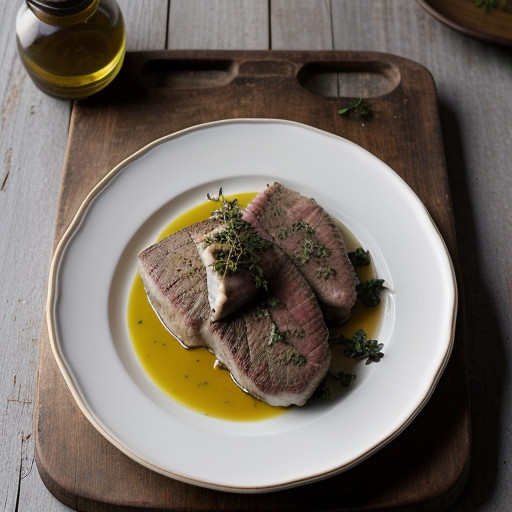 Legendary Lemon-Thyme Fish Steaks recipe image