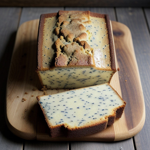 Lemmon-Poppy Seed Pound Cake recipe image