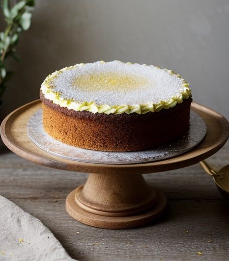 Lemon-Almond Tea Cake recipe image