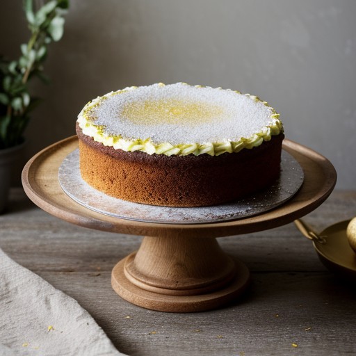 Lemon-Almond Tea Cake recipe image