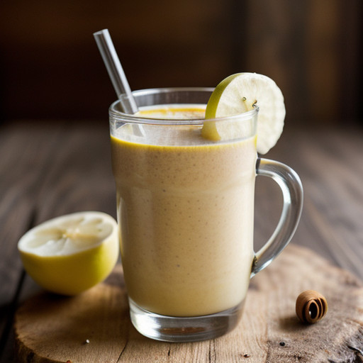 Lemon Apple Honey Smoothie recipe image