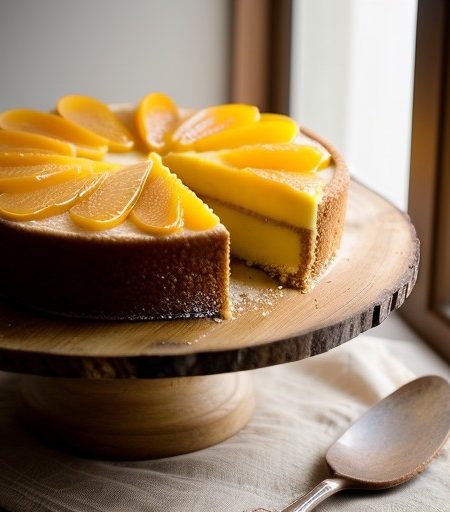 Lemon-Apricot Cake recipe image