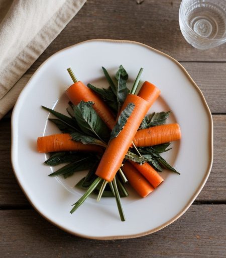 Lemon-Basil Carrot Bundles recipe image