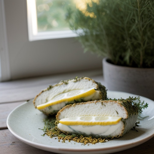 Lemon Basil Herb-and-Spice-Seasoned Salt Subs recipe image