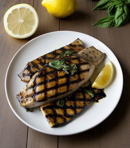 Lemon Basil Marinade for Grilled Fish or Chicken recipe image