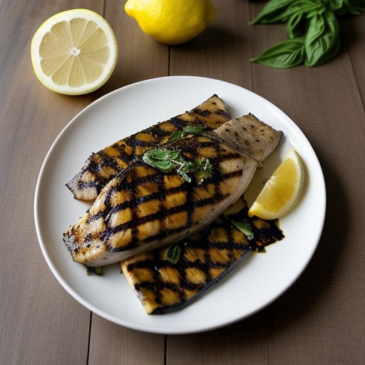 Lemon Basil Marinade for Grilled Fish or Chicken recipe image