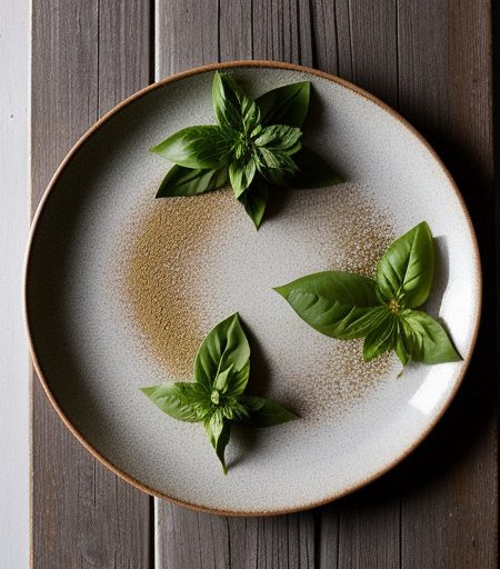 Lemon Basil Snaps With Pistachio Nuts recipe image