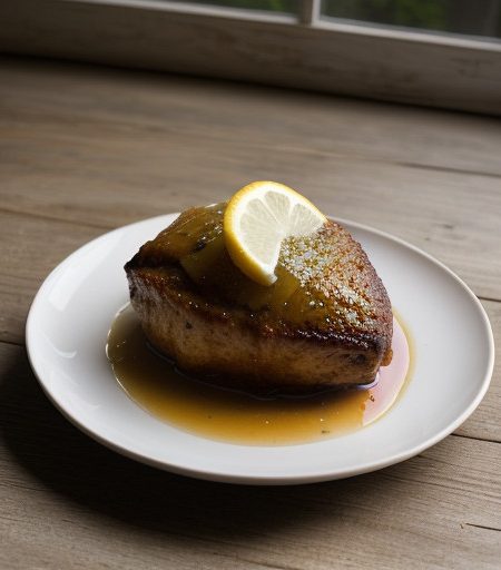 Lemon Bavarian recipe image