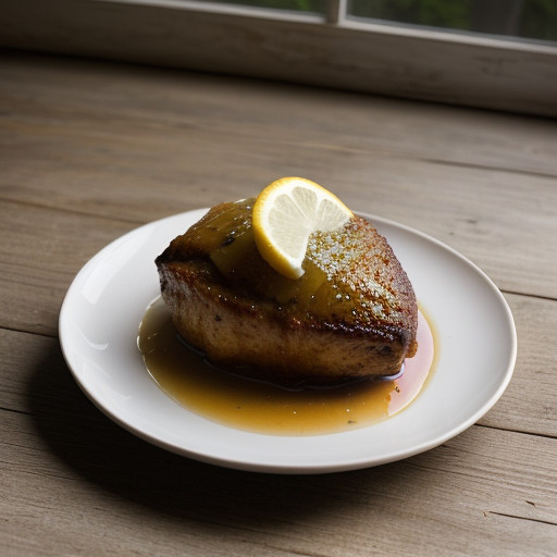 Lemon Bavarian recipe image