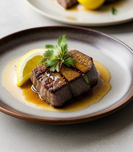 Lemon Beef Oriental recipe image