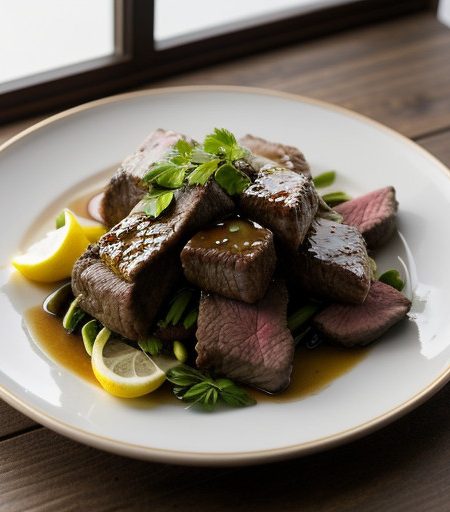 Lemon Beef Oriental recipe image