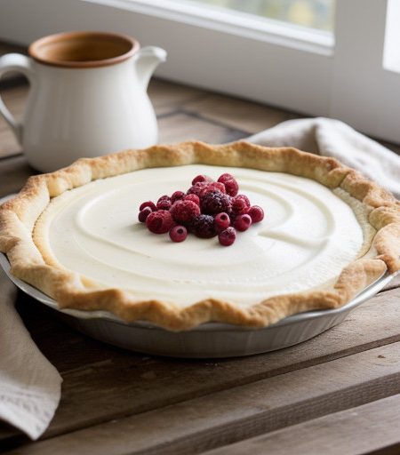 Lemon Berry Pie recipe image