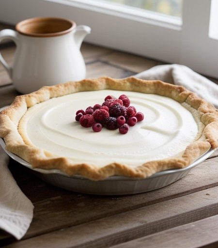 Lemon Berry Pie recipe image