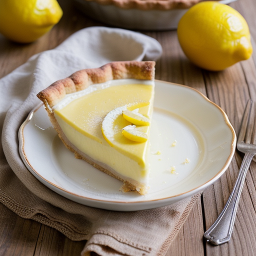 Lemon Blossom Pie With Tall N Tender Meringu recipe image
