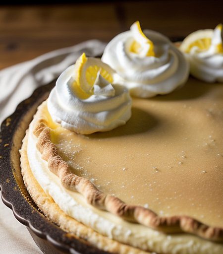 Lemon Blossom Pie With Tall N Tender Meringue recipe image