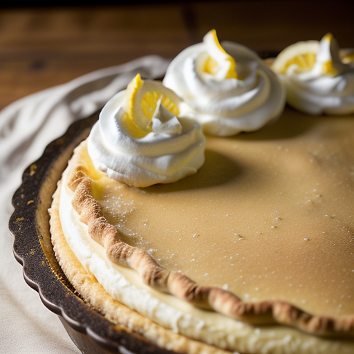 Lemon Blossom Pie With Tall N Tender Meringue recipe image