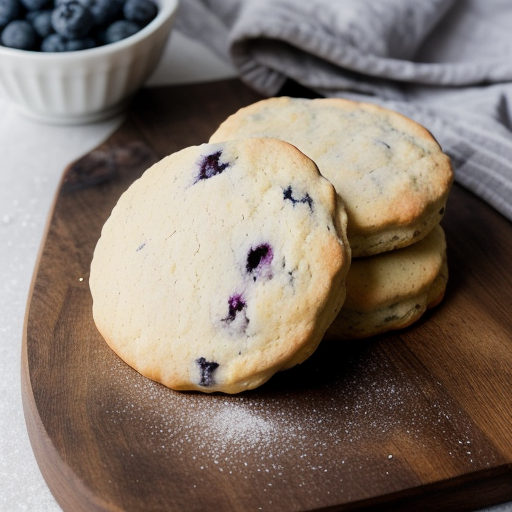 Lemon Blueberry Biscuits recipe image