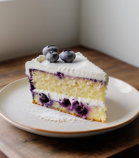 Lemon Blueberry Cake recipe image
