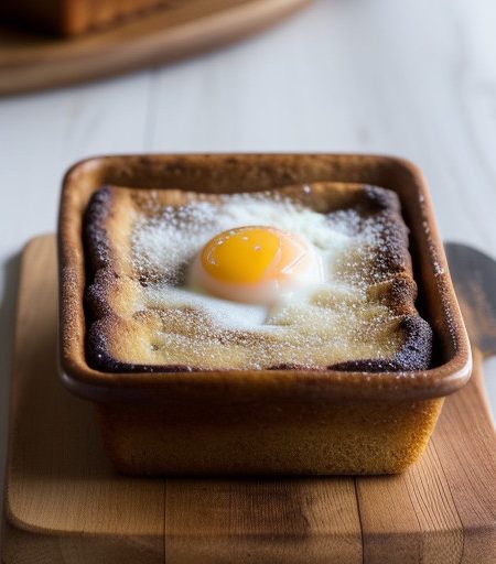 Lemon Bread Pudding recipe image