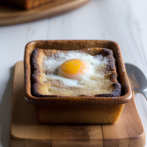 Lemon Bread Pudding recipe image