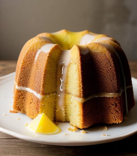 Lemon Bundt Cake in Jars recipe image