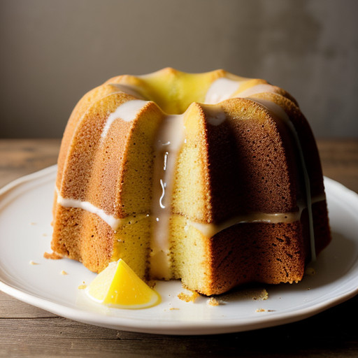Lemon Bundt Cake in Jars recipe image