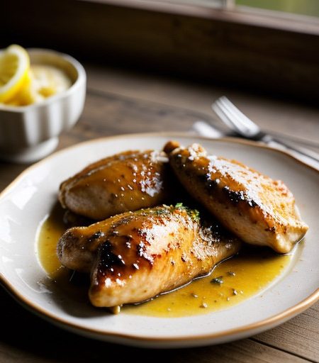 Lemon Butter Glazed Chicken recipe image