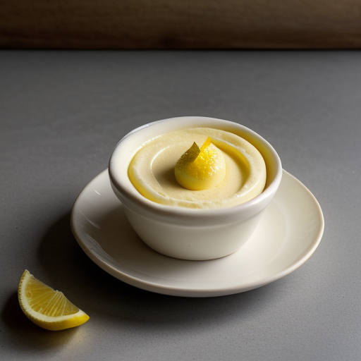 Lemon Butter Mousse recipe image