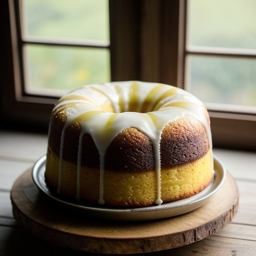 Lemon Buttermilk Poundcake recipe image