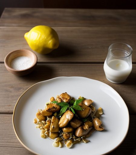 Lemon Cashew Chicken recipe image
