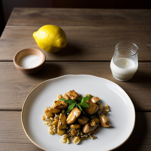 Lemon Cashew Chicken recipe image