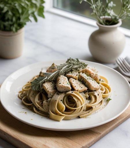 Lemon-Chicken Pasta (6 PTS recipe image