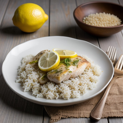 Lemon Chicken & Rice recipe image
