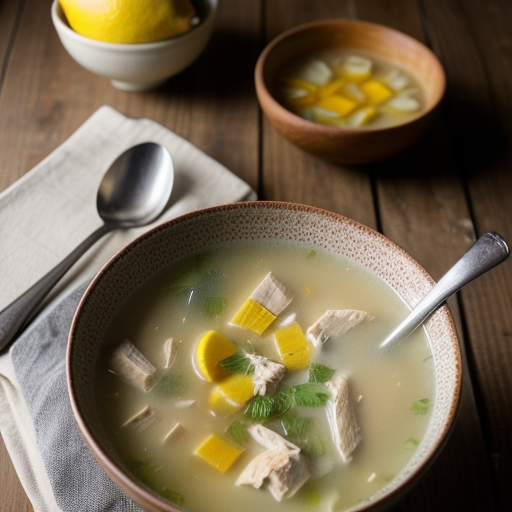 Lemon Chicken Soup recipe image